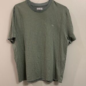 Calvin Klein Patterned Short Sleeve Tee